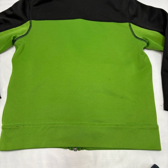 2/$20 The North Face Boys Small Green Black Zip Hooded Sweatshirt Hoodie Jacket - Picture 8 of 8